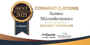 2021 Best Place To Work Award
