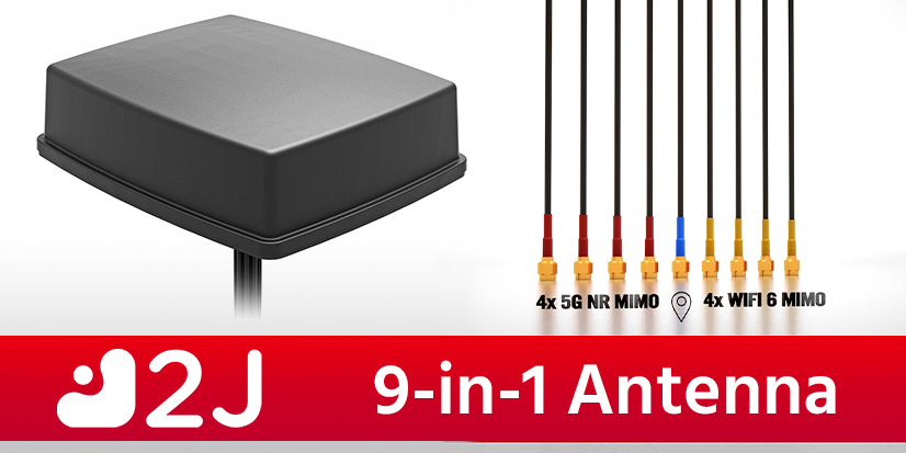 2J Antennas 9-in-1 Roof Series