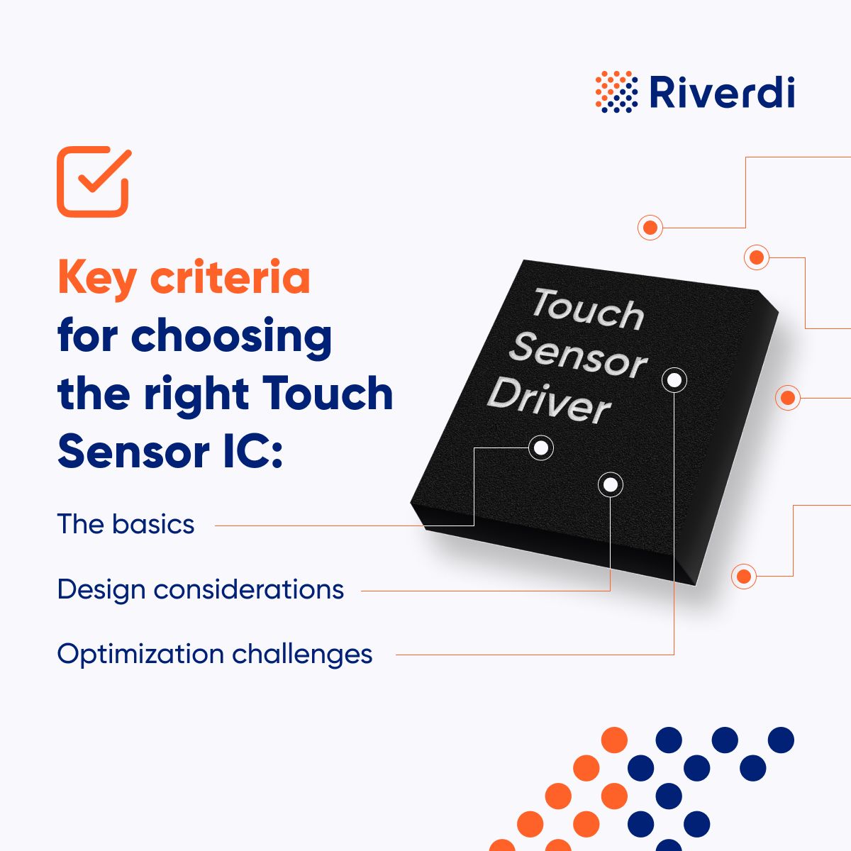 Key criteria for choosing the right Touch Sensor IC