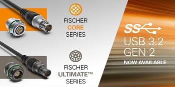 #FischerCore and #FischerUltiMate connectors and cable assemblies