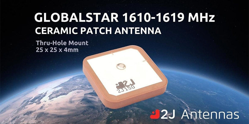 Globalstar Ceramic Patch Antenna