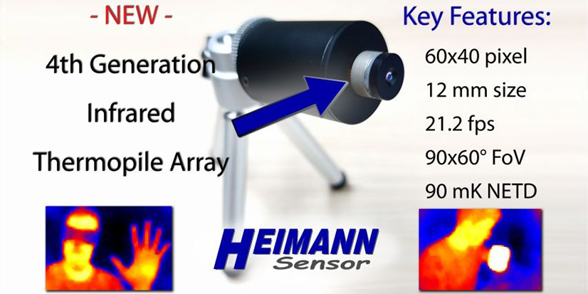 Heimann Sensor 4th Generation Thermopile Array
