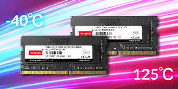 Innodisk Ultra Sıcaklık DRAM Modülleri