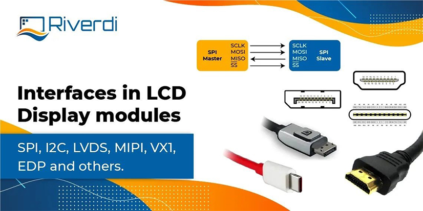 Interfaces in LCD Display Modules