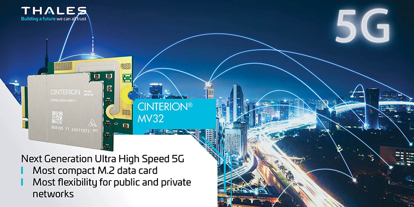 Thales - MV32-W Modem Card