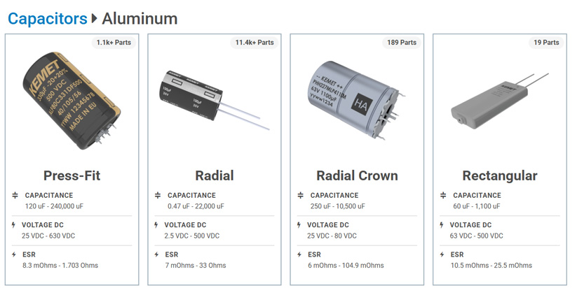 Kemet_Capacitors_Aluminum